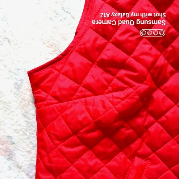 Red Ski Jacket Vest - Picture 5 of 16